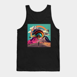 MellowLazy -- Strange Road Less Traveled Tank Top